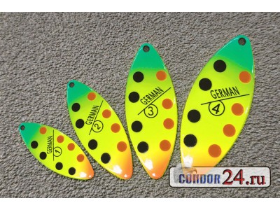 Лепесток для блесны GR Long Fluo, цвет 049